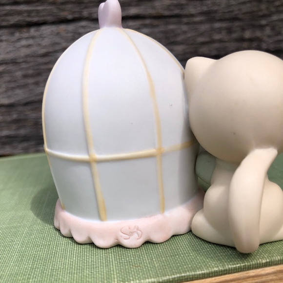 Precious Moments 524492 Can’t Be Without You sad eyes 90s figurine 1990 Enesco - Picture 8 of 12